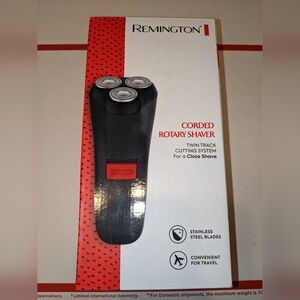 NEW Remington R0050 Men's Dual Track Blades Rotary Shaver 50 Corded Black